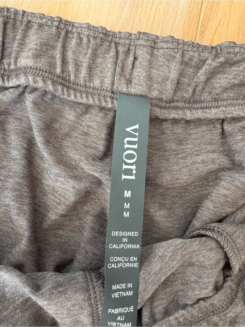 Vuori Halo Modern Straight Leg Pants- Chia Heather - Picture 4 of 4